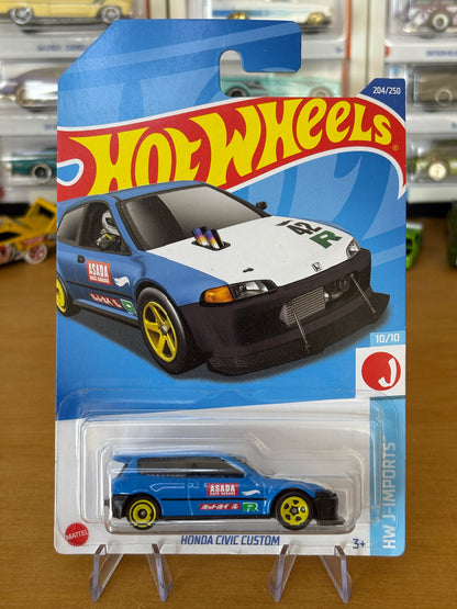 Hot Wheels Mainline / Honda Civic Custom / 2021 HW J-Imports 10/10