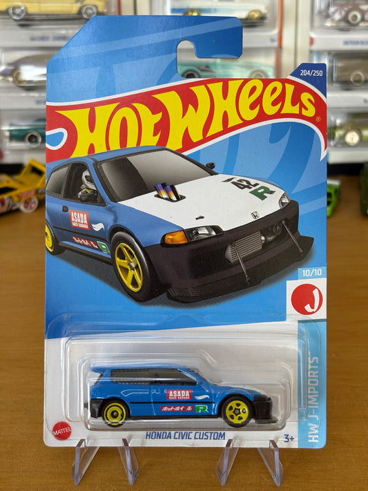 Hot Wheels Mainline / Honda Civic Custom / 2021 HW J-Imports 10/10