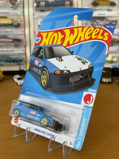 Hot Wheels Mainline / Honda Civic Custom / 2021 HW J-Imports 10/10