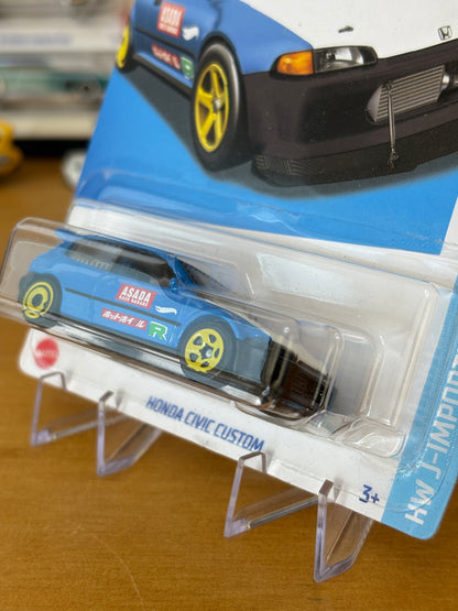 Hot Wheels Mainline / Honda Civic Custom / 2021 HW J-Imports 10/10
