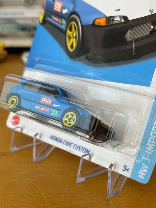 Hot Wheels Mainline / Honda Civic Custom / 2021 HW J-Imports 10/10