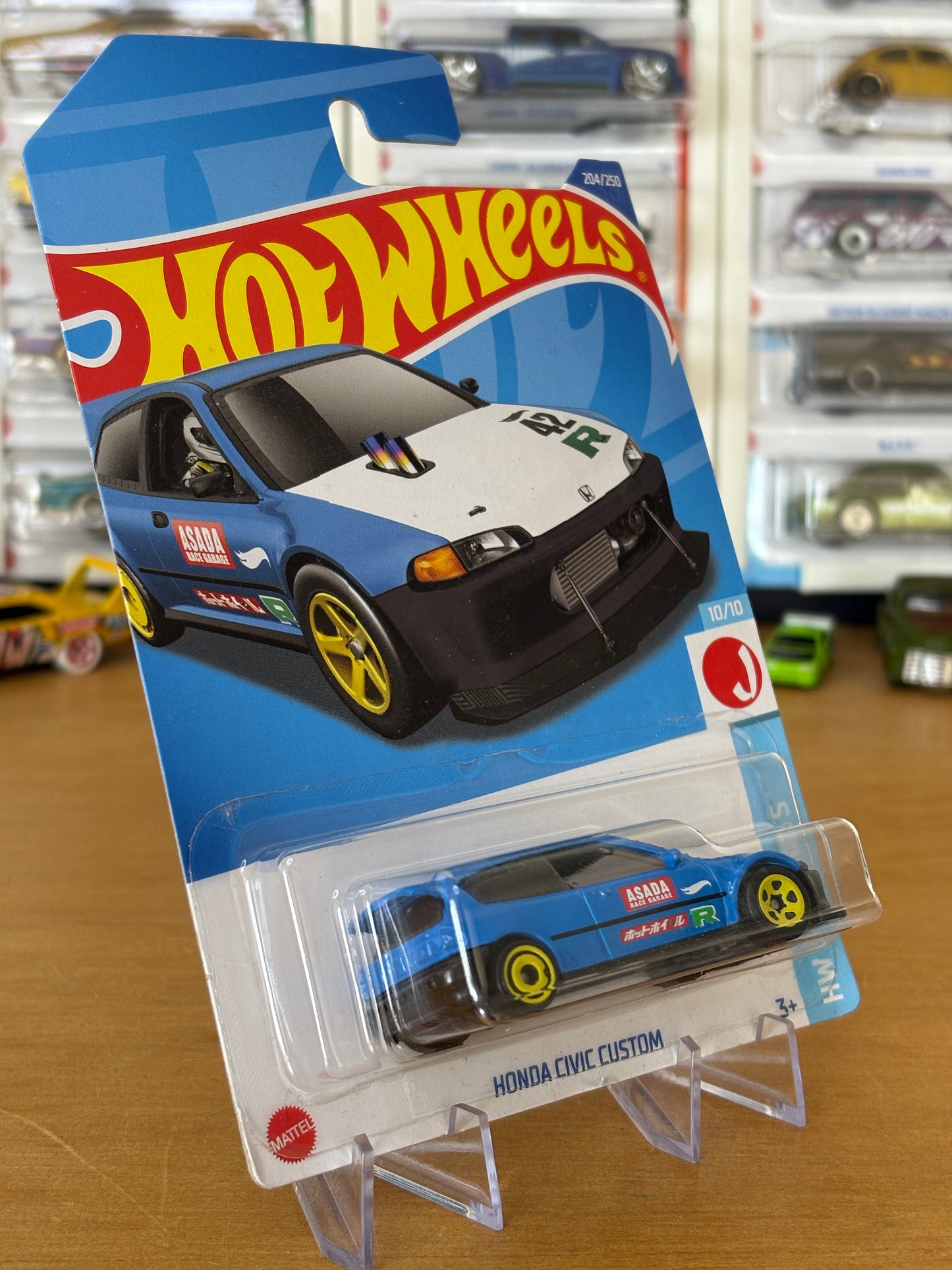 Hot Wheels Mainline / Honda Civic Custom / 2021 HW J-Imports 10/10