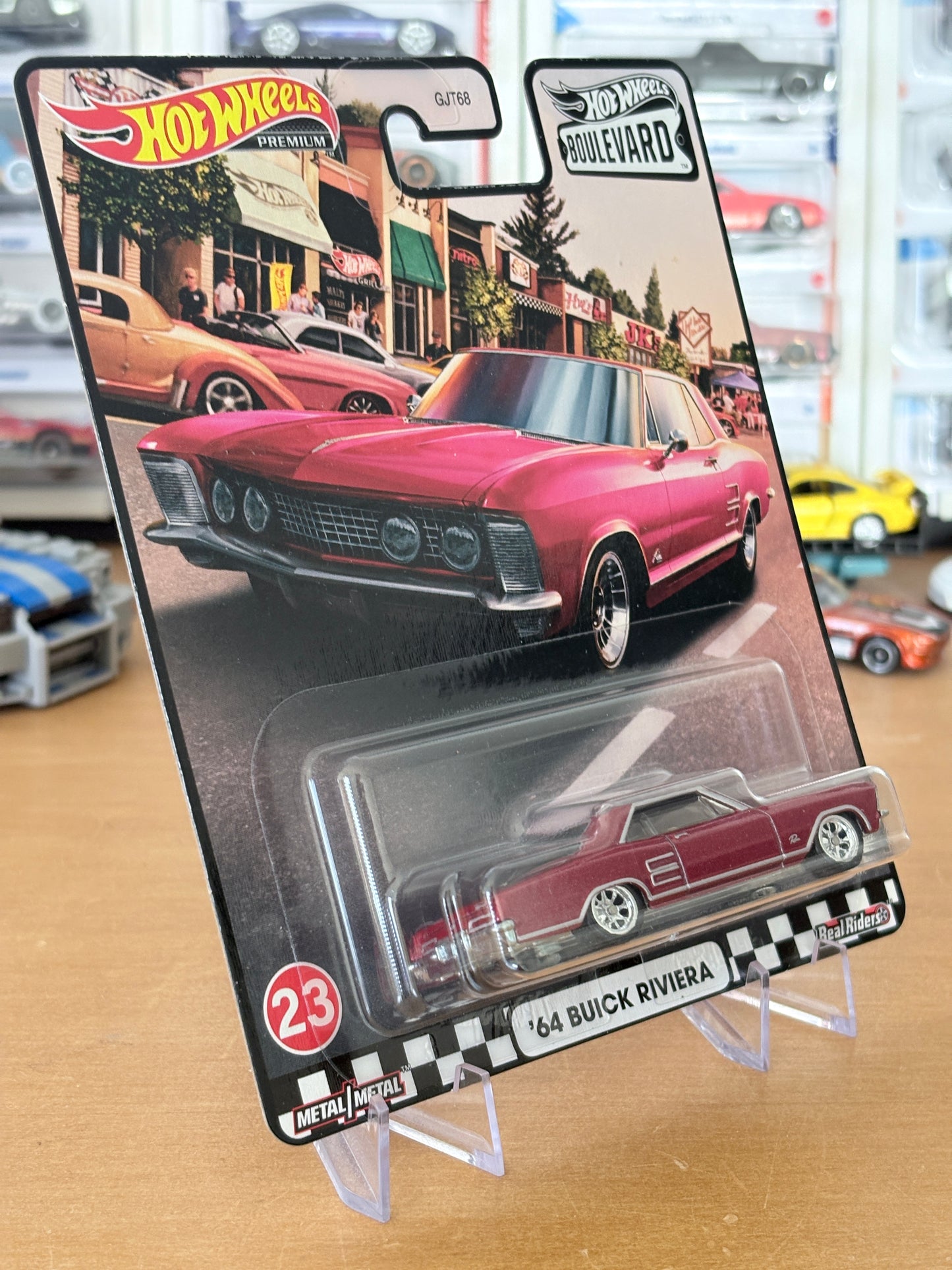 Hot Wheels'64 Buick Riviera Boulevard #23 Premium Diecast