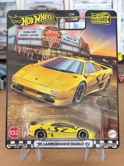 Hot Wheels Lamborghini Diablo SV Boulevard #132 Premium Diecast