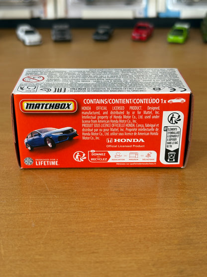 Matchbox Mainline / 2017 Honda Civic Hatchback / 2025 74/125 Honda Official