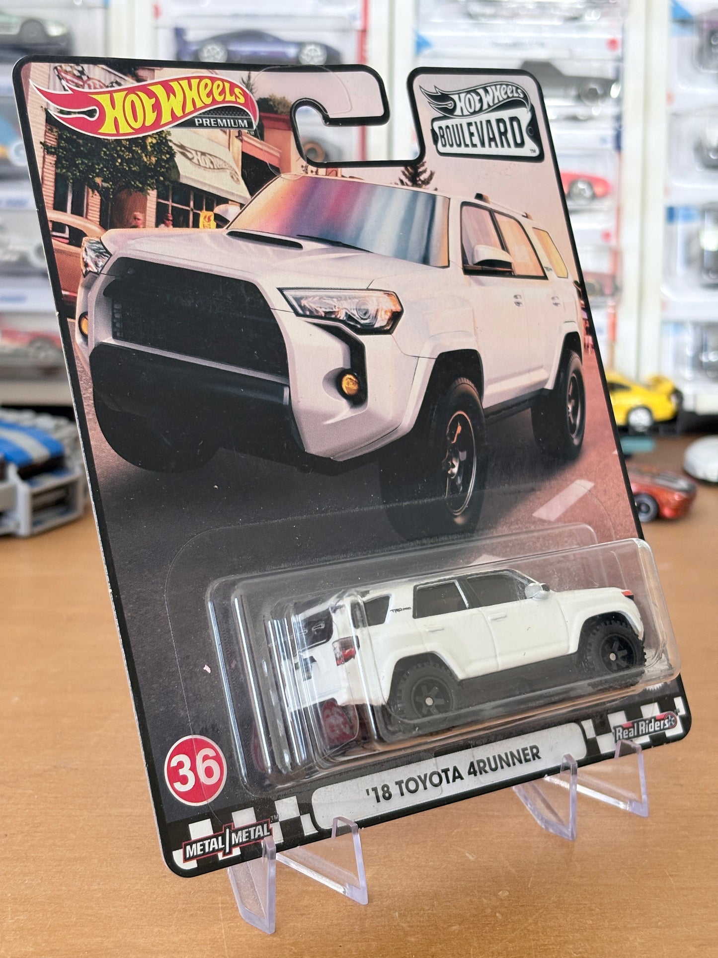 Hot Wheels '18 Toyota 4Runner Boulevard #36 Premium Diecast
