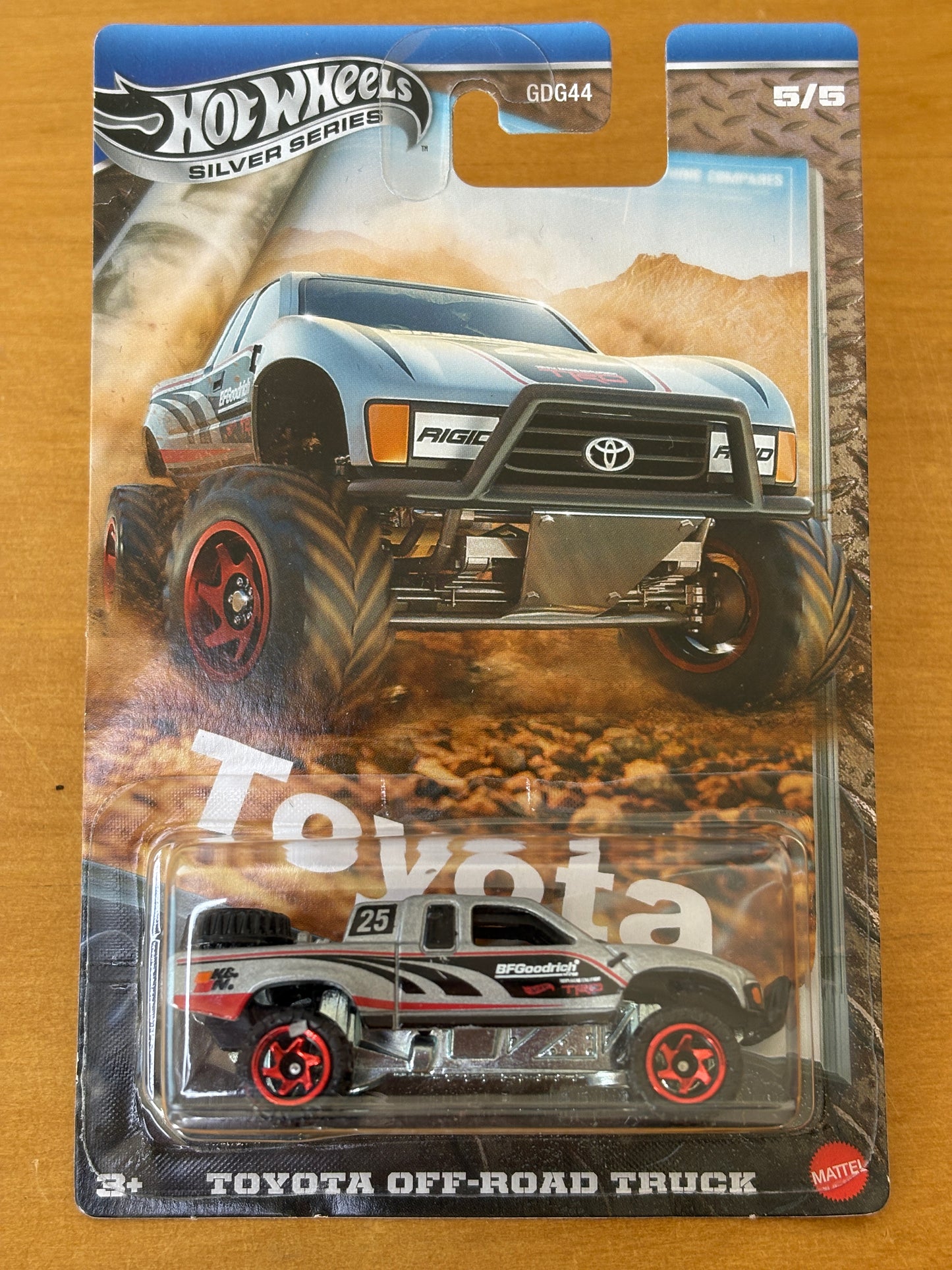 Hotwheels Silver Series / Toyota Off-Road Truck / 2025 Toyota 5/5 Chase