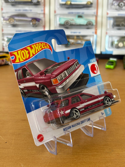 Hot Wheels Mainline / Nissan Maxima Drift Car / 2021 HW J-Imports 4/10 Short Card