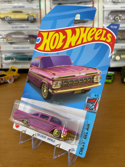 Hot Wheels Mainline / '59 Chevy Impala / 2021 Chevy Bel Air 4/5