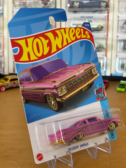 Hot Wheels Mainline / '59 Chevy Impala / 2021 Chevy Bel Air 4/5