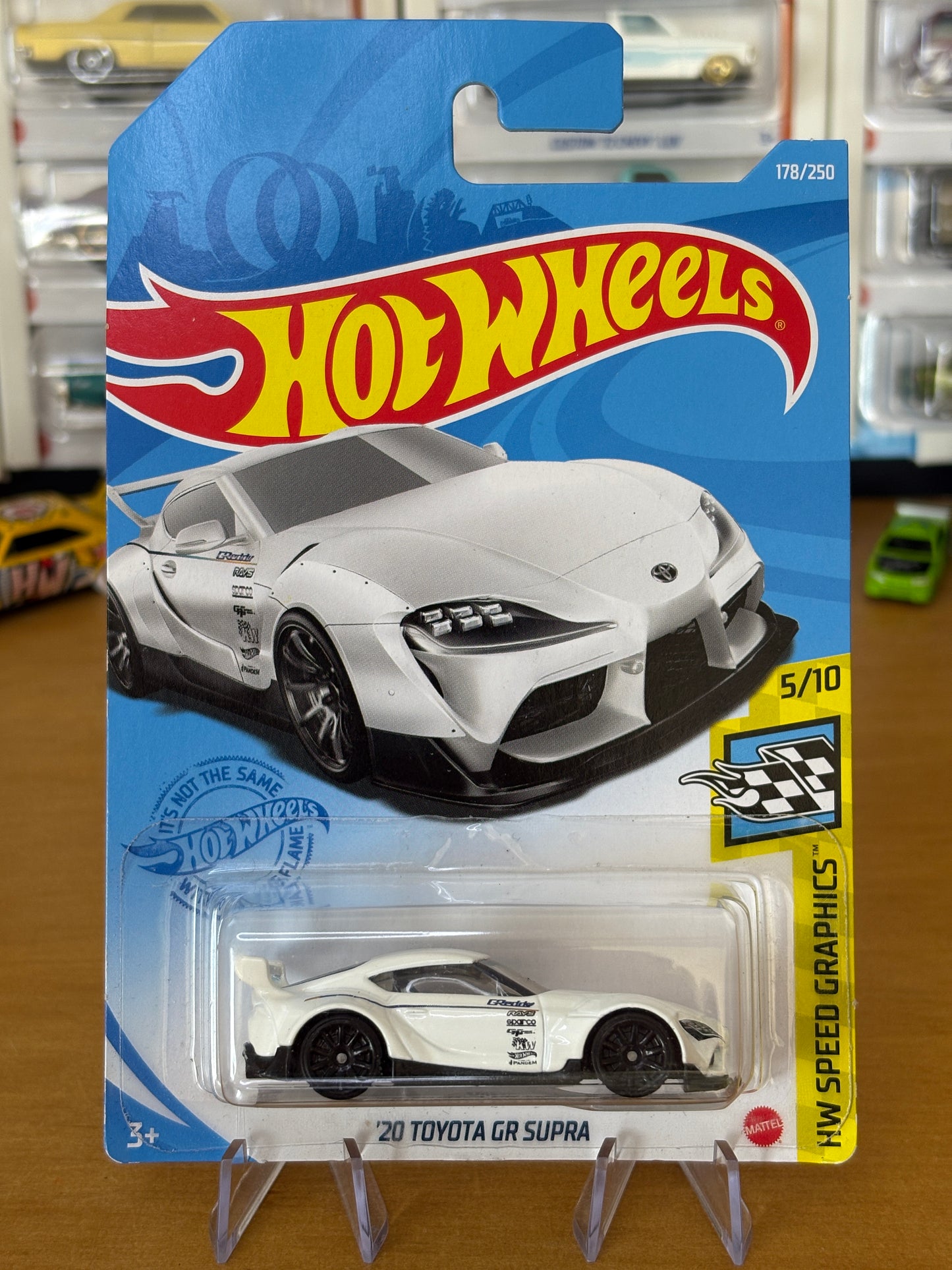 Hot Wheels Mainline / '20 Toyota GR Supra / 2021 HW Speed Graphics 5/10