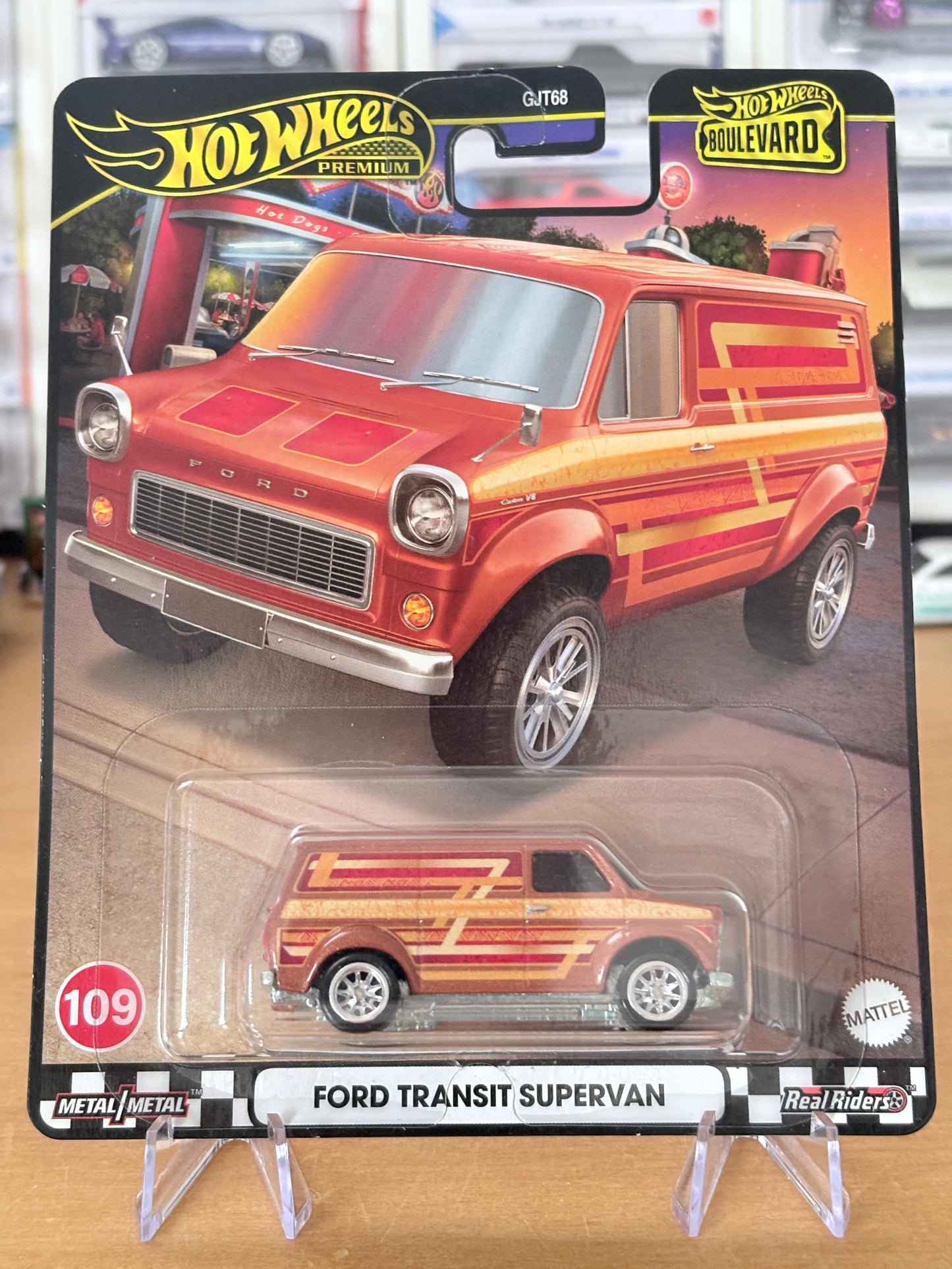 Hot Wheels Ford Transit Supervan Boulevard #109 Premium Diecast