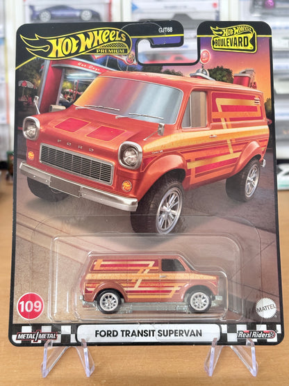 Hot Wheels Ford Transit Supervan Boulevard #109 Premium Diecast