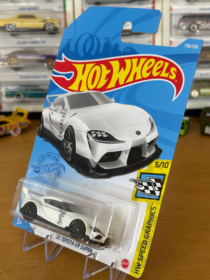 Hot Wheels Mainline / '20 Toyota GR Supra / 2021 HW Speed Graphics 5/10