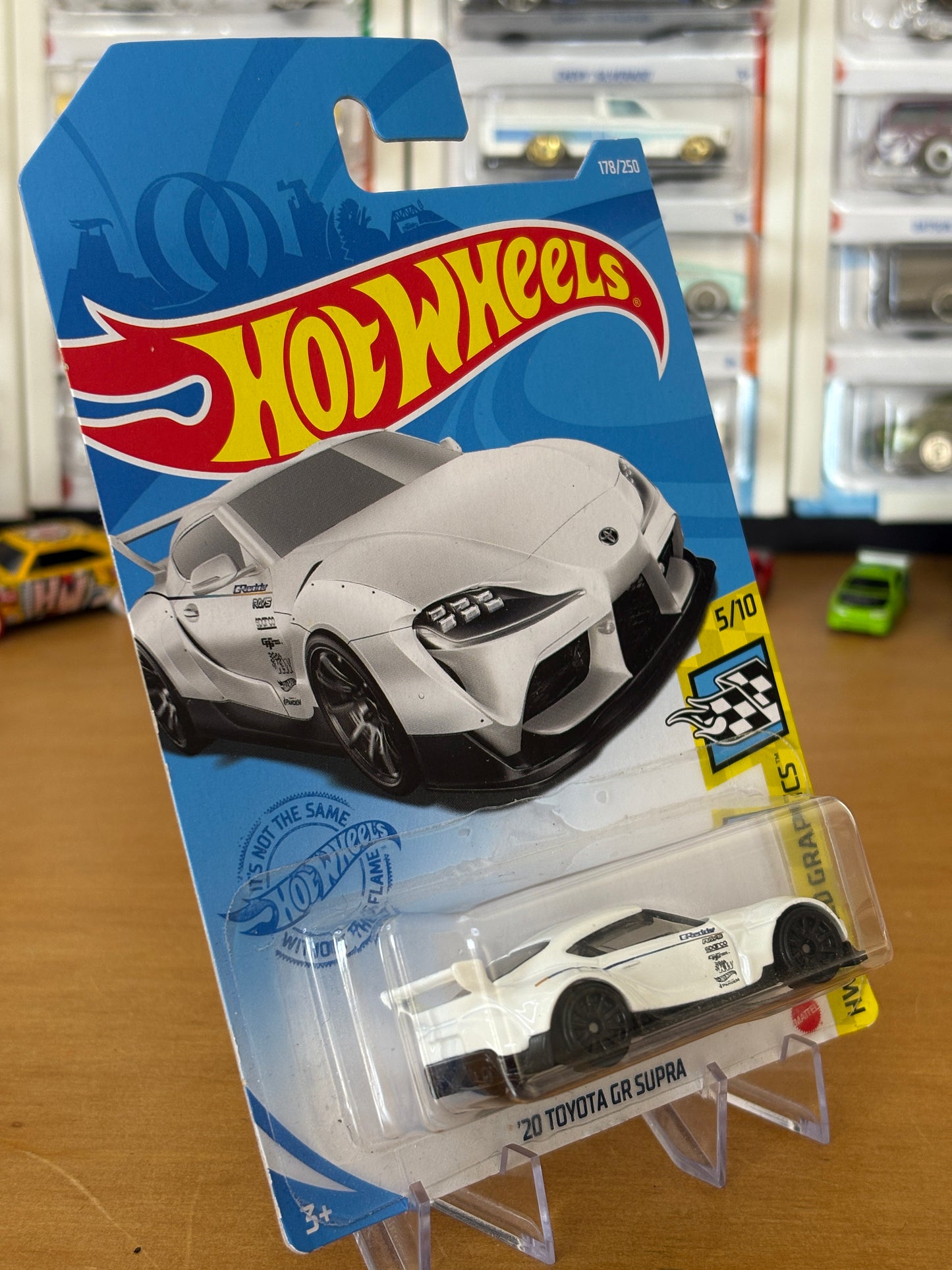 Hot Wheels Mainline / '20 Toyota GR Supra / 2021 HW Speed Graphics 5/10