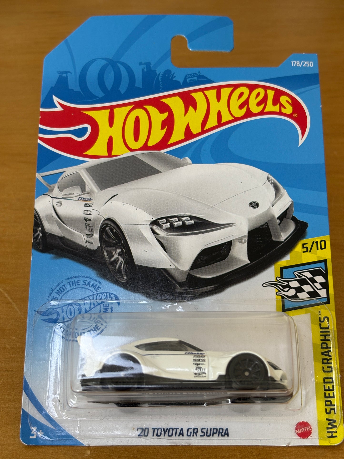 Hot Wheels Mainline / '20 Toyota GR Supra / 2021 HW Speed Graphics 5/10