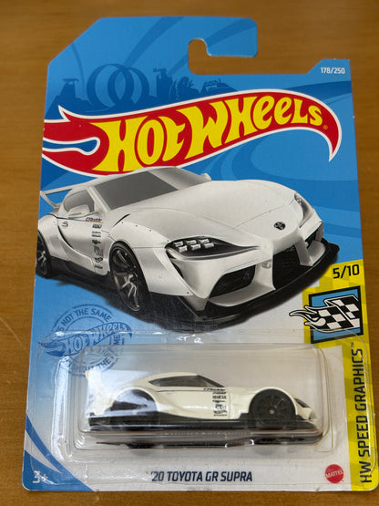 Hot Wheels Mainline / '20 Toyota GR Supra / 2021 HW Speed Graphics 5/10