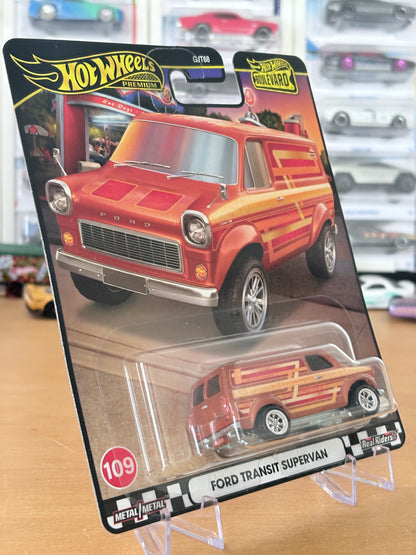 Hot Wheels Ford Transit Supervan Boulevard #109 Premium Diecast