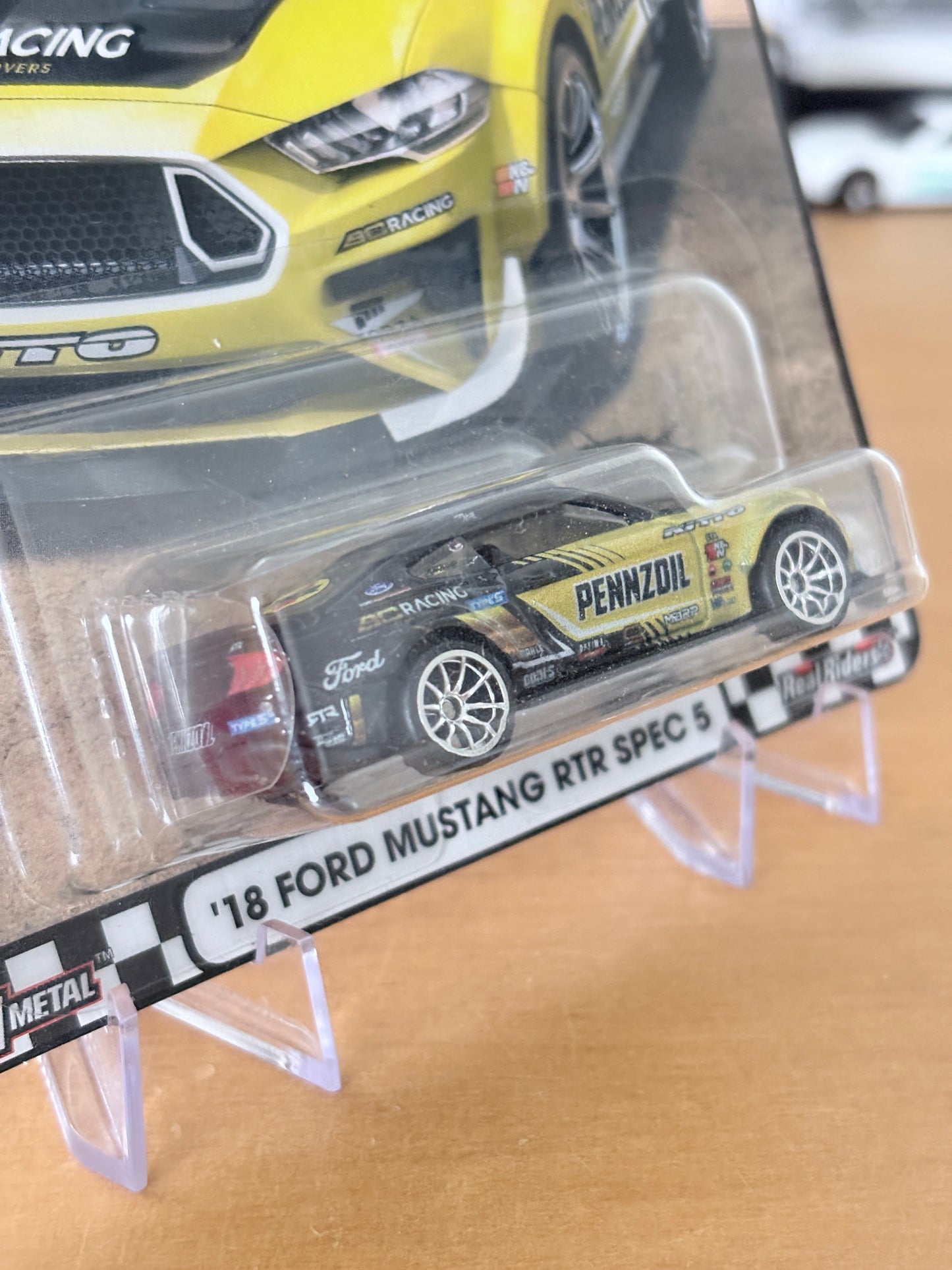 Hot Wheels Custom '18 Ford Mustang RTR Spec 5 Boulevard #61 Premium Diecast