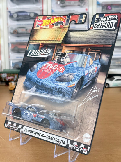 Hot Wheels Custom '12 Corvette Z06 Drag Racer Boulevard #51 Premium Diecast