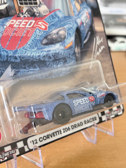 Hot Wheels Custom '12 Corvette Z06 Drag Racer Boulevard #51 Premium Diecast