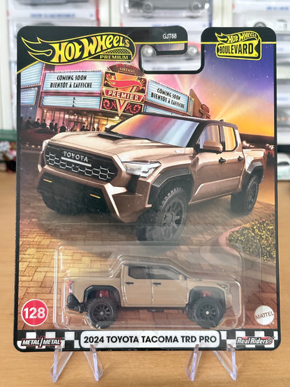 Hot Wheels Toyota Tacoma TRD PRO Boulevard #128 Premium Diecast