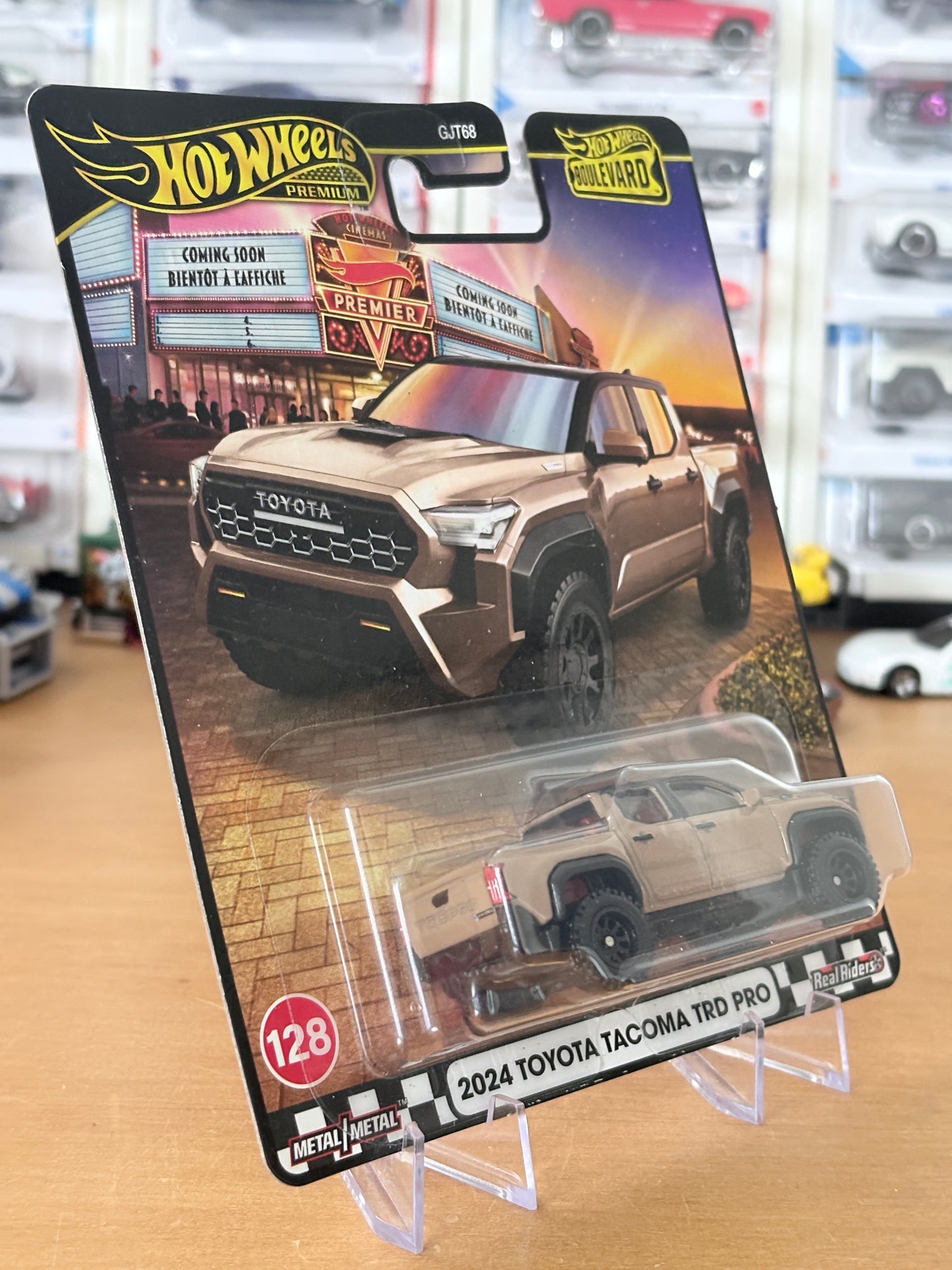 Hot Wheels Toyota Tacoma TRD PRO Boulevard #128 Premium Diecast