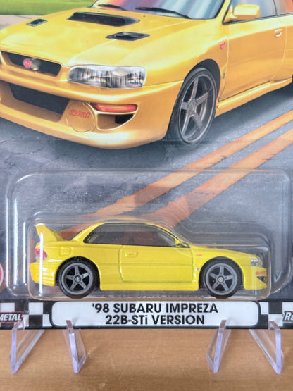 Hot Wheels '98 Subaru Impreza 22B-STI Version Boulevard #69 Premium Diecast