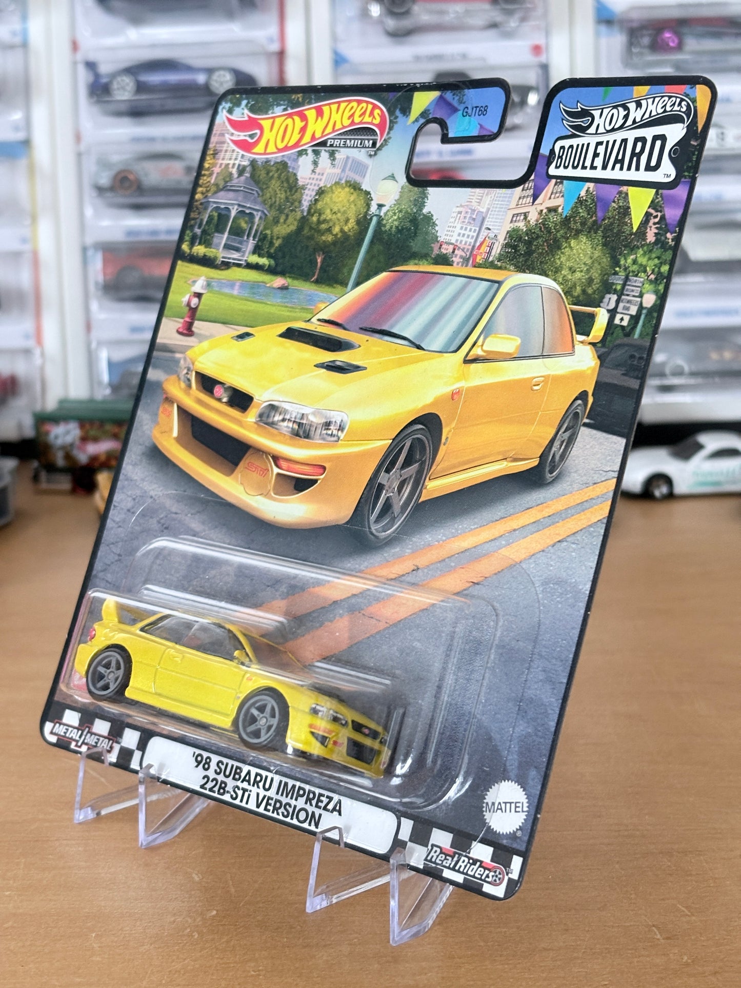 Hot Wheels '98 Subaru Impreza 22B-STI Version Boulevard #69 Premium Diecast