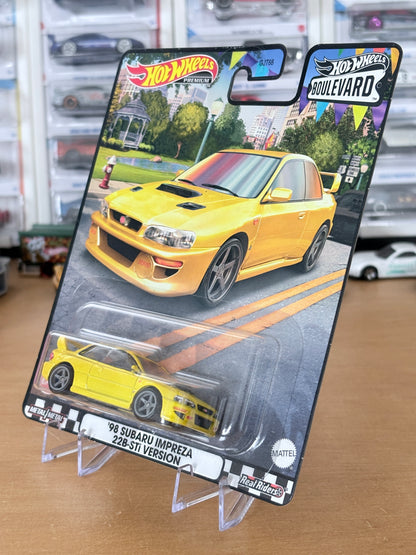 Hot Wheels '98 Subaru Impreza 22B-STI Version Boulevard #69 Premium Diecast