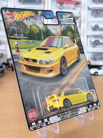 Hot Wheels '98 Subaru Impreza 22B-STI Version Boulevard #69 Premium Diecast