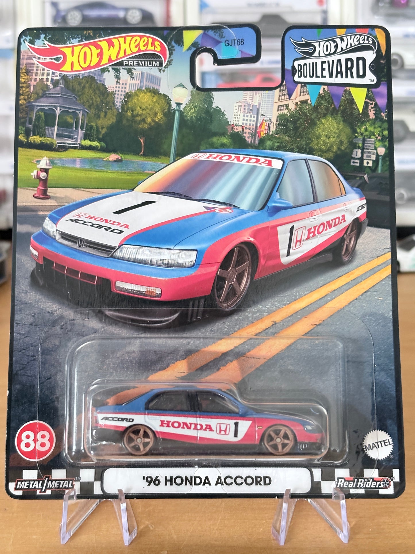 Hot Wheels '96 Honda Accord Boulevard #88 Premium Diecast