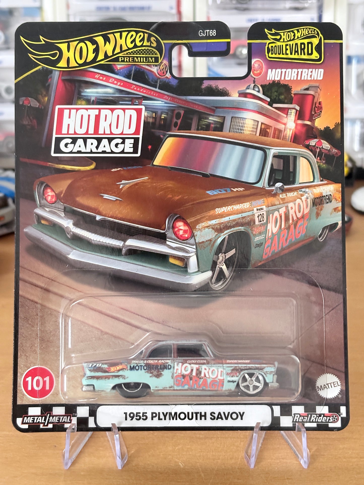 Hot Wheels 1955 Plymouth Savoy Boulevard #101 Premium Diecast