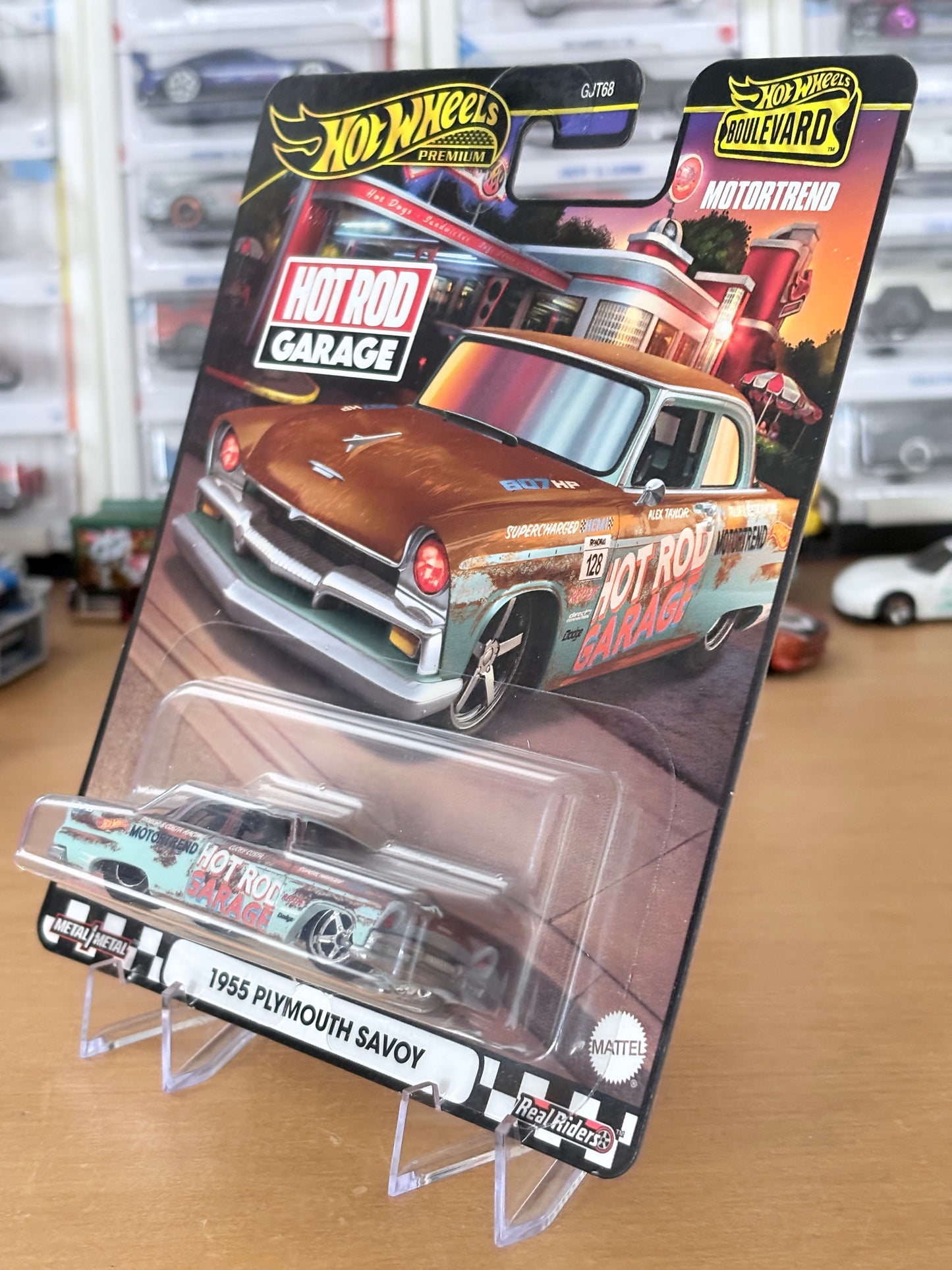 Hot Wheels 1955 Plymouth Savoy Boulevard #101 Premium Diecast