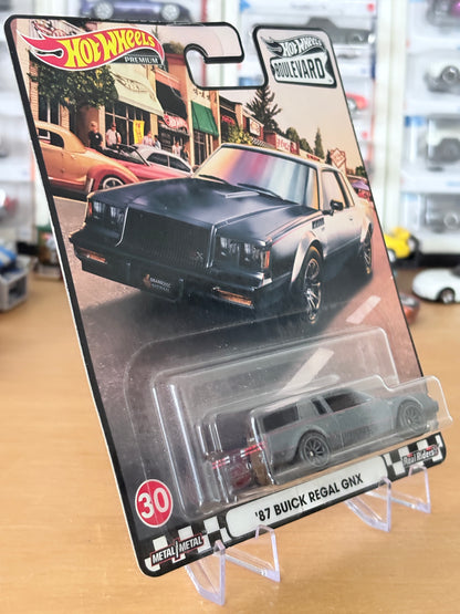 Hot Wheels '87 Buick Regal GNX Boulevard #30 Premium Diecast