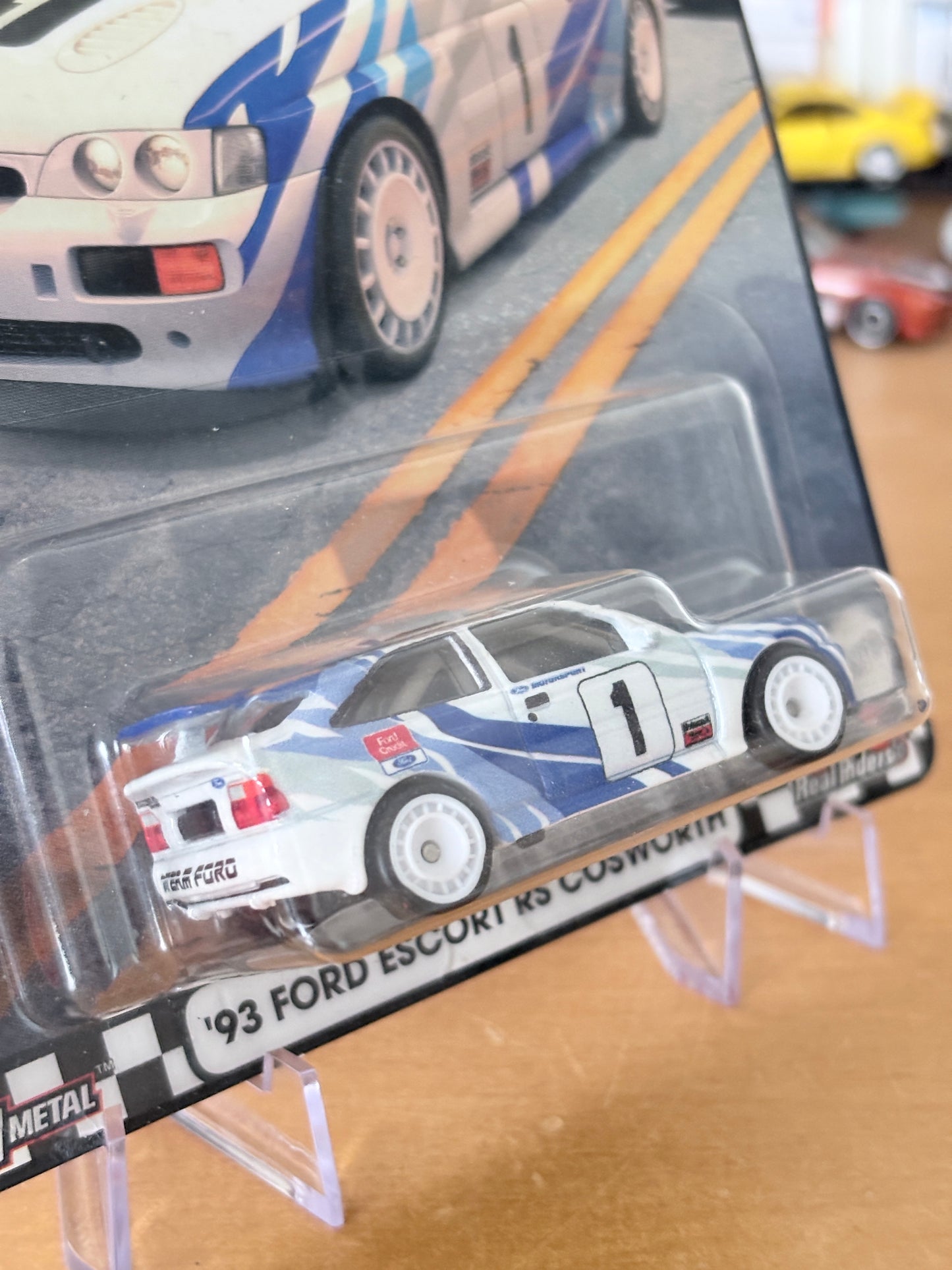 Hot Wheels '93 Ford Escort RS Cosworth Boulevard #71 Premium Diecast