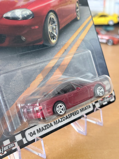 Hot Wheels '04 Mazda Mazdaspeed Miata Boulevard #75 Premium Diecast