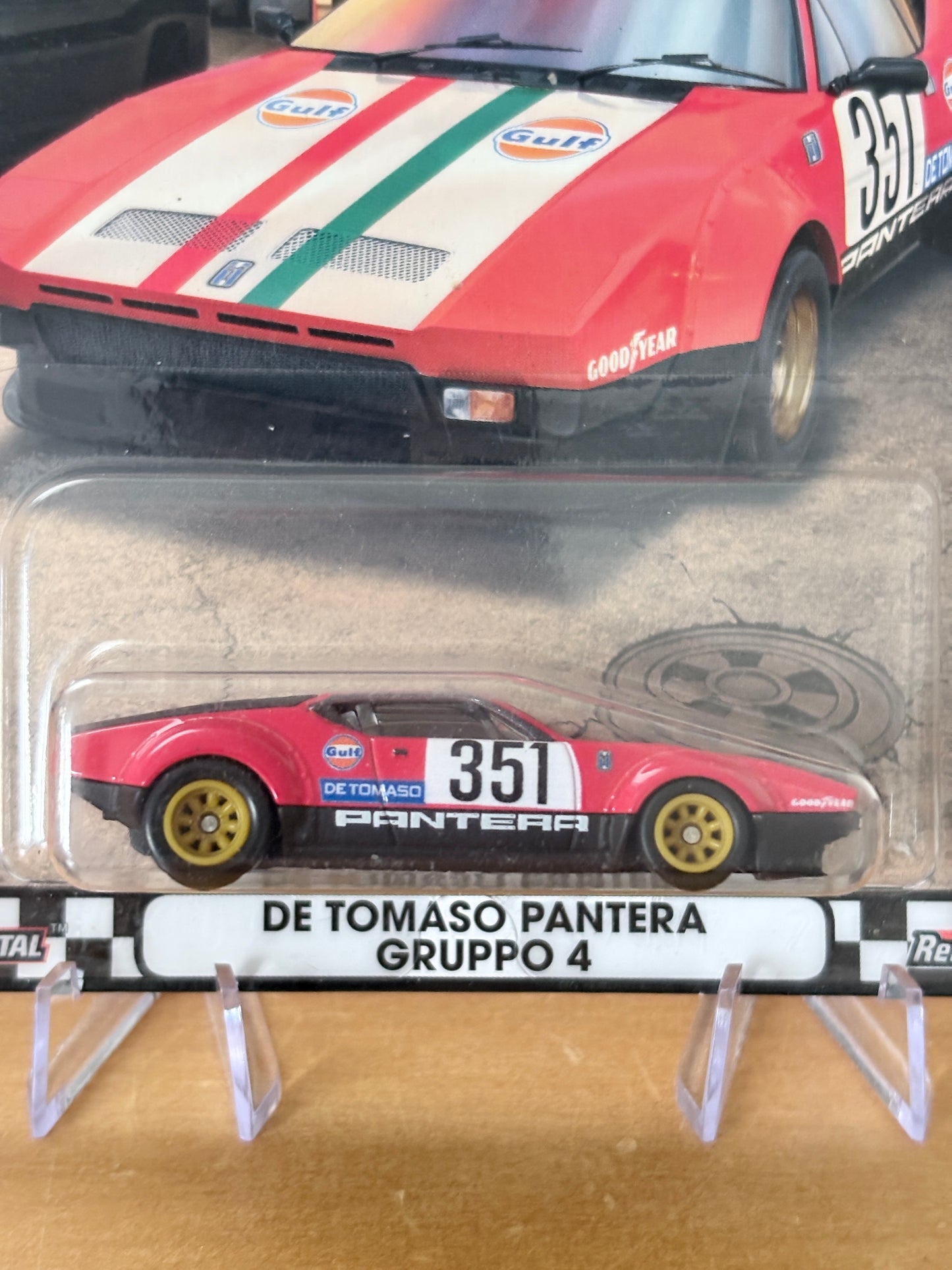 Hot Wheels De Tomaso Pantera Gruppo 4 Boulevard #59 Premium Diecast