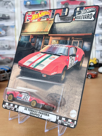 Hot Wheels De Tomaso Pantera Gruppo 4 Boulevard #59 Premium Diecast