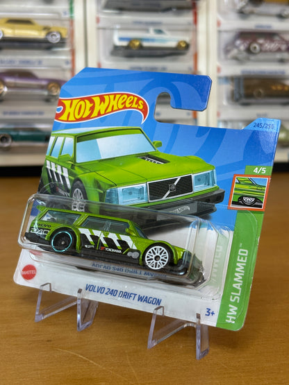 Hot Wheels Mainline / Volvo 240 Drift Wagon / 2023 HW Slammed
