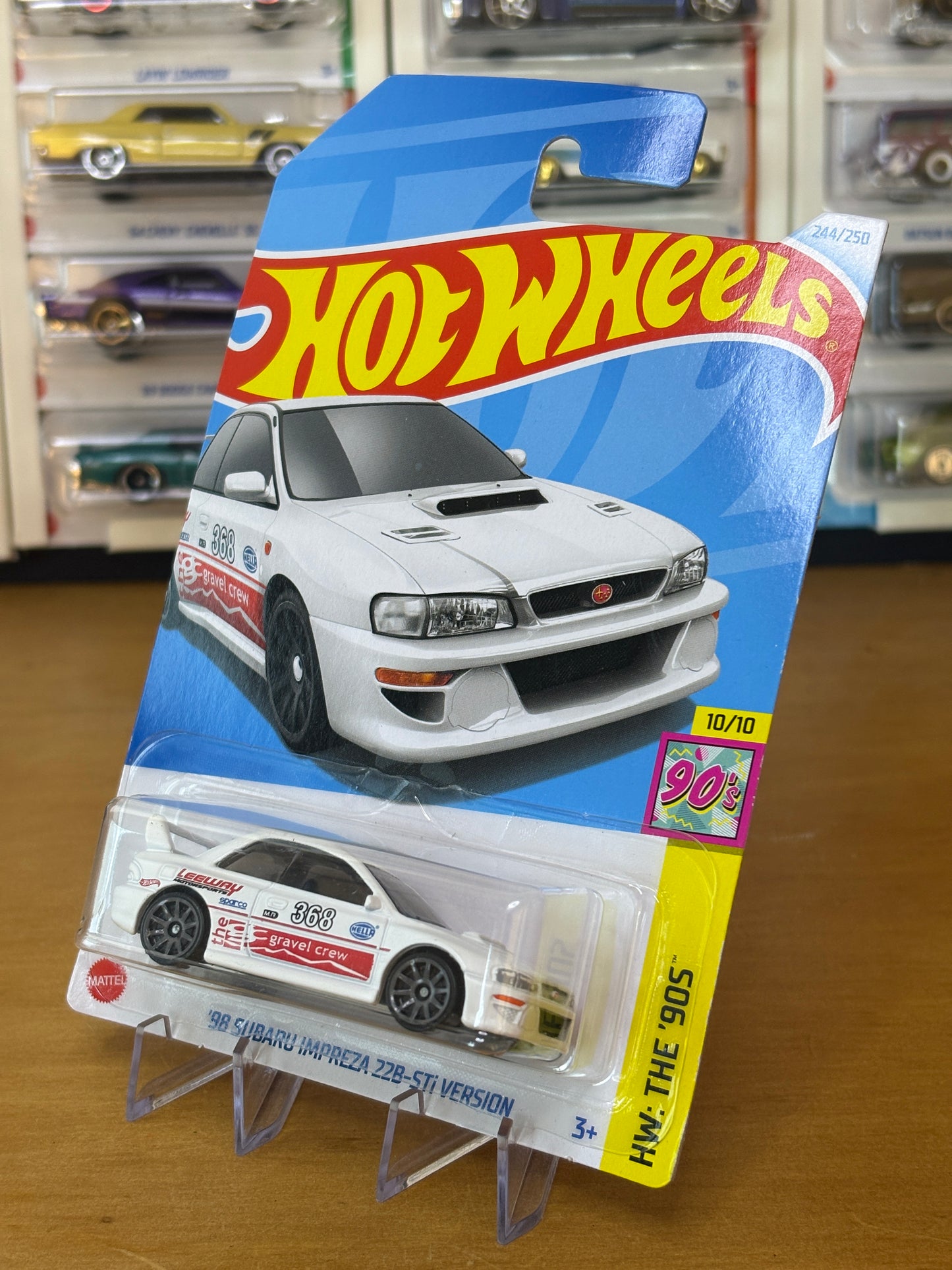 Hot Wheels Mainline / '98 Subaru Imprezza 22B-STi Version / 2024 HW: The 90s 10/10