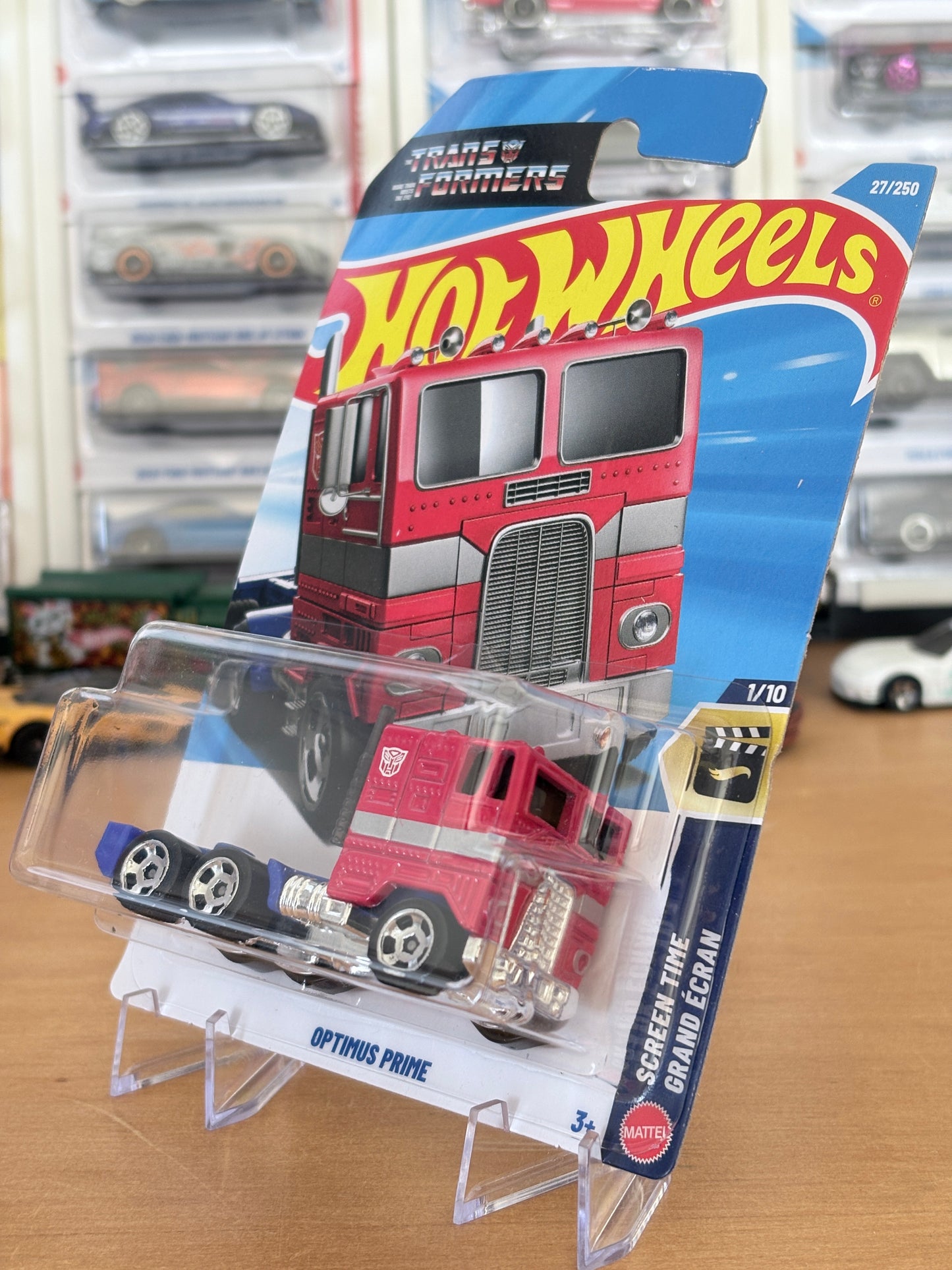 Hot Wheels Optimus Prime HW Screen Time 1/10 Mainline 2026