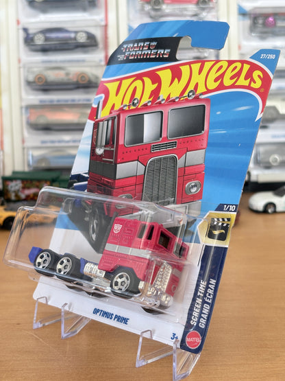 Hot Wheels Optimus Prime HW Screen Time 1/10 Mainline 2026