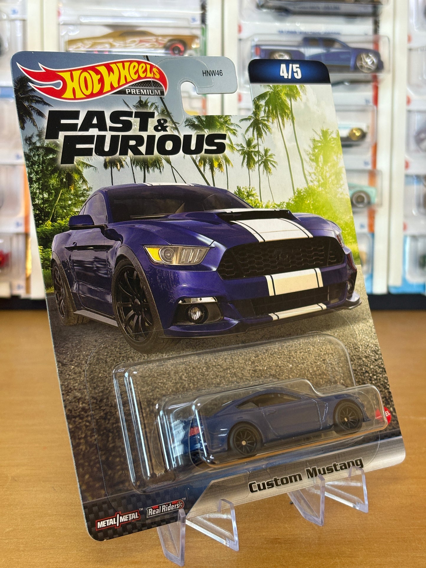 Hot Wheels Premium / Custom Mustang / 2024 HW Fast & Furious 4/5