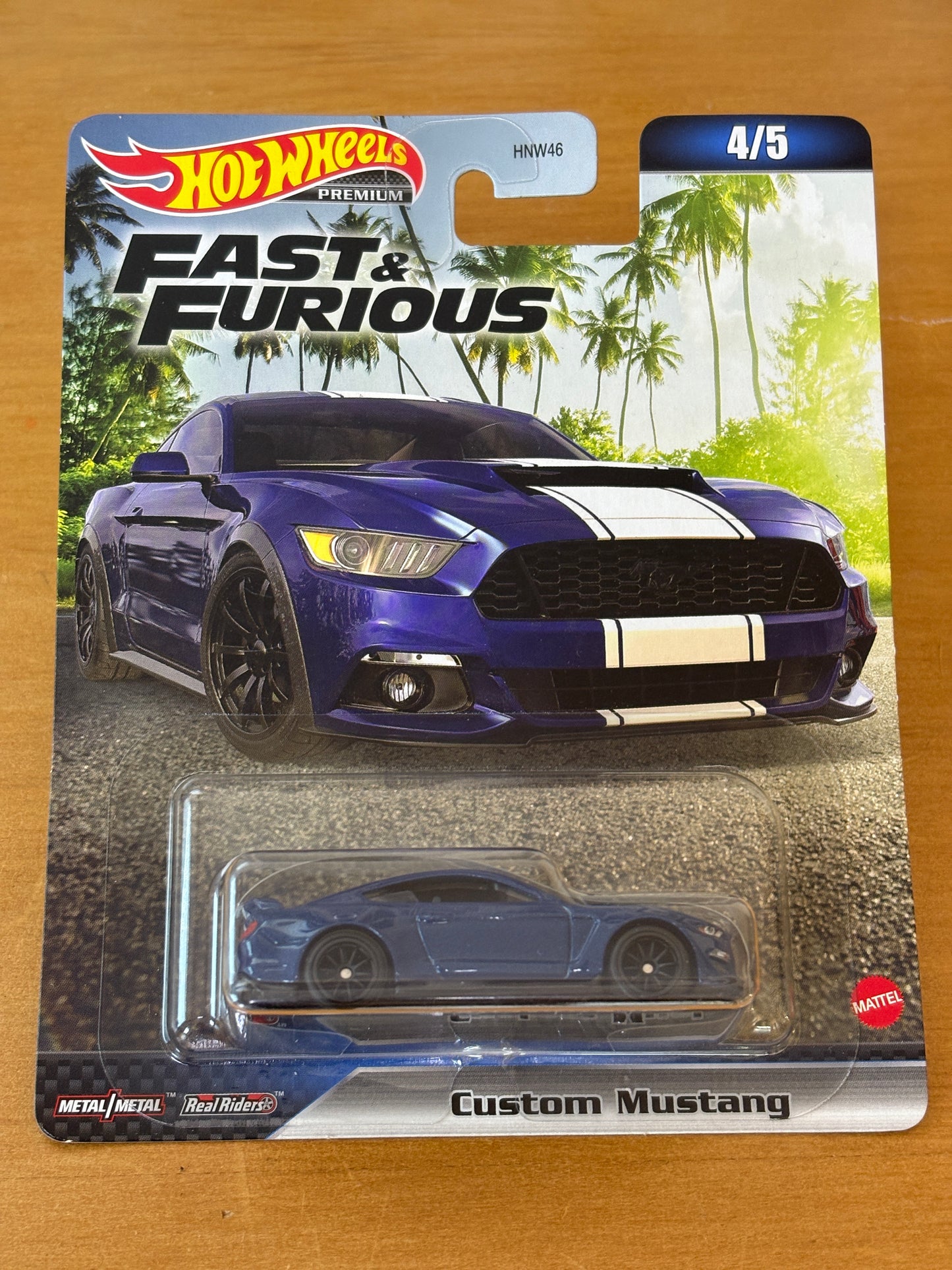 Hot Wheels Premium / Custom Mustang / 2024 HW Fast & Furious 4/5