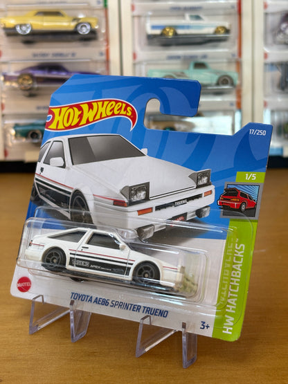 Hot Wheels Mainline / Toyota AE86 Sprinter Trueno / 2021 Hatchbacks 1/5