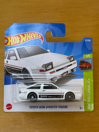 Hot Wheels Mainline / Toyota AE86 Sprinter Trueno / 2021 Hatchbacks 1/5