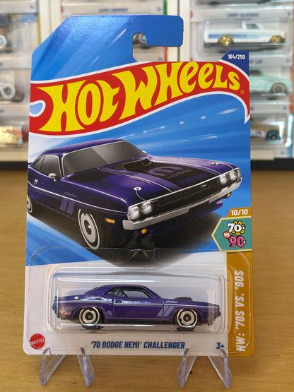 Hot Wheels Mainline / '70 Dodge Hemi Challenger / 2025 HW: 70's vs. 90's 10/10