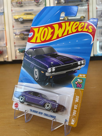 Hot Wheels Mainline / '70 Dodge Hemi Challenger / 2025 HW: 70's vs. 90's 10/10