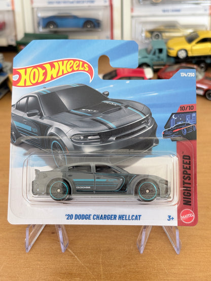 Hot Wheels '20 Dodge Charger Hellcat | 2026 Nightspeed 10/10 (Short card)